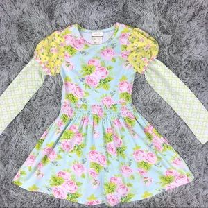 Matilda Jane Kids Beautiful Blooms Rose Print Dress
